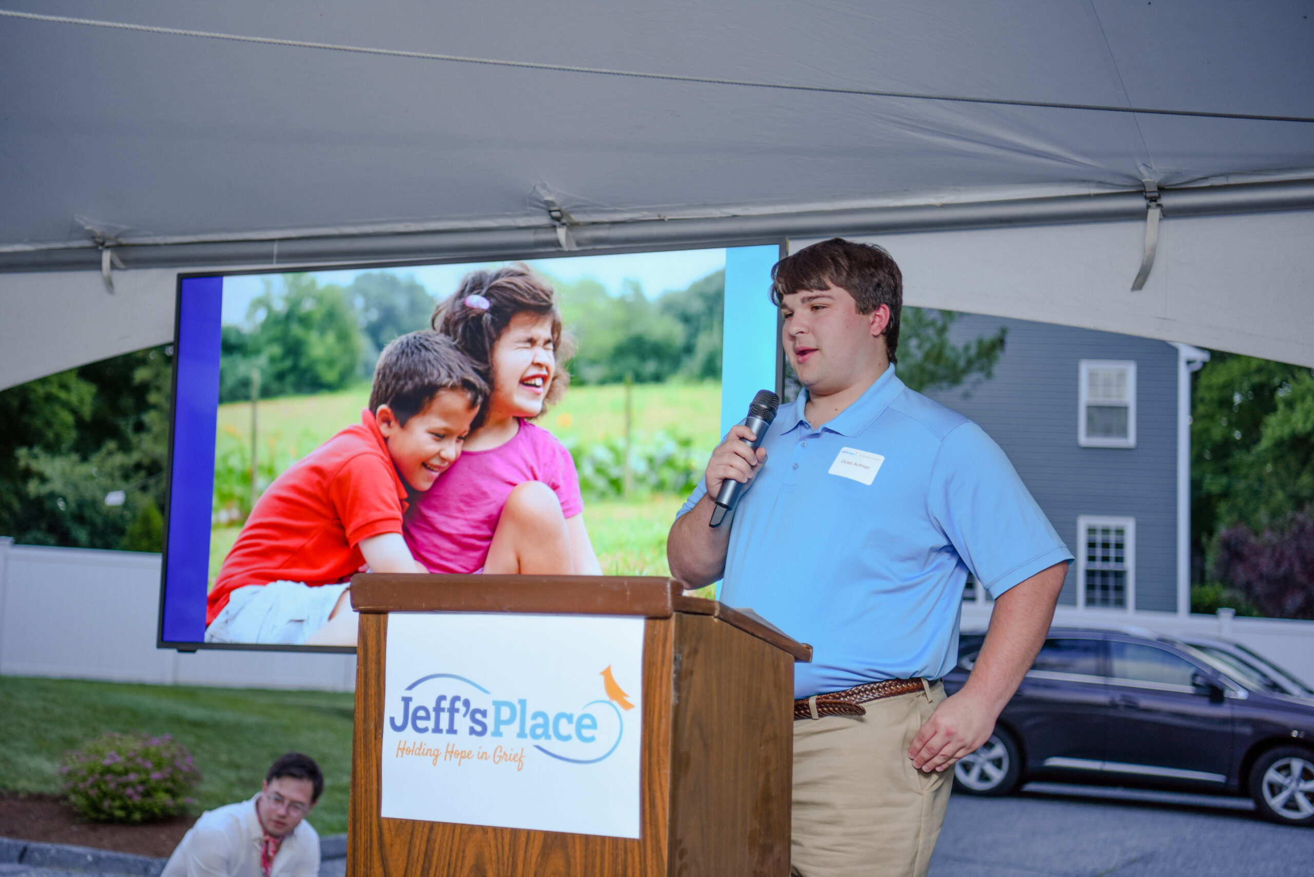 Teen Participant Speaking at 2024 Spring Benefit